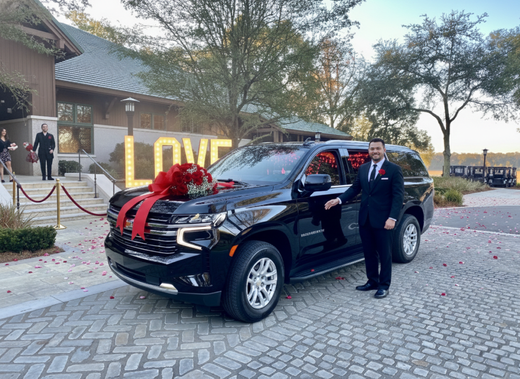 Chauffeur Service for Valentine’s Day