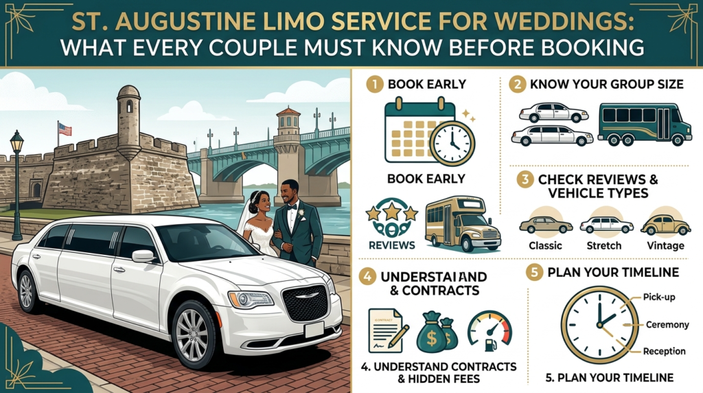 St. Augustine Limo Service for Weddings