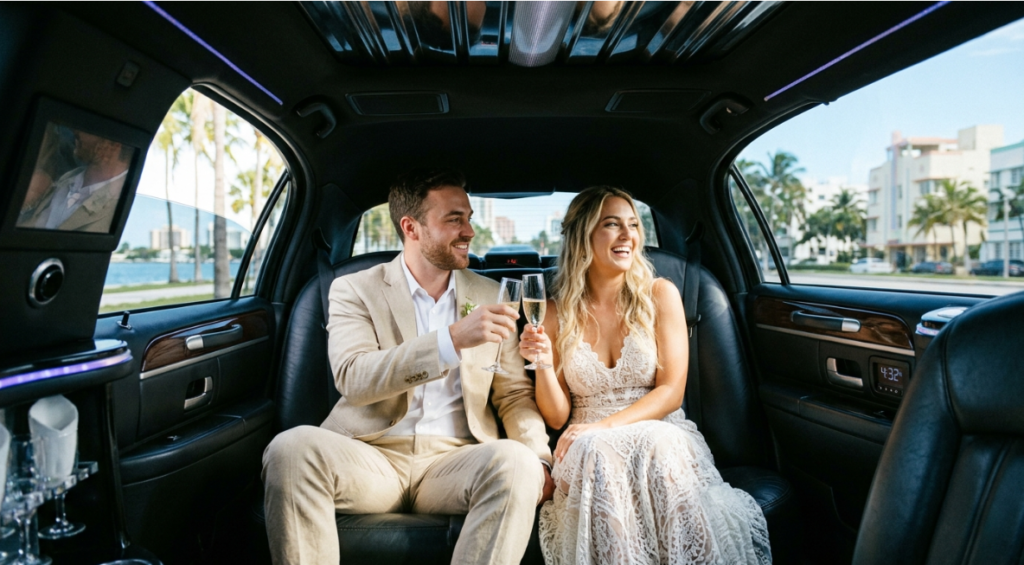 Hourly Limo Wedding Service